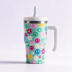 Happy Face Spill Proof Kids CREWCUP 20oz