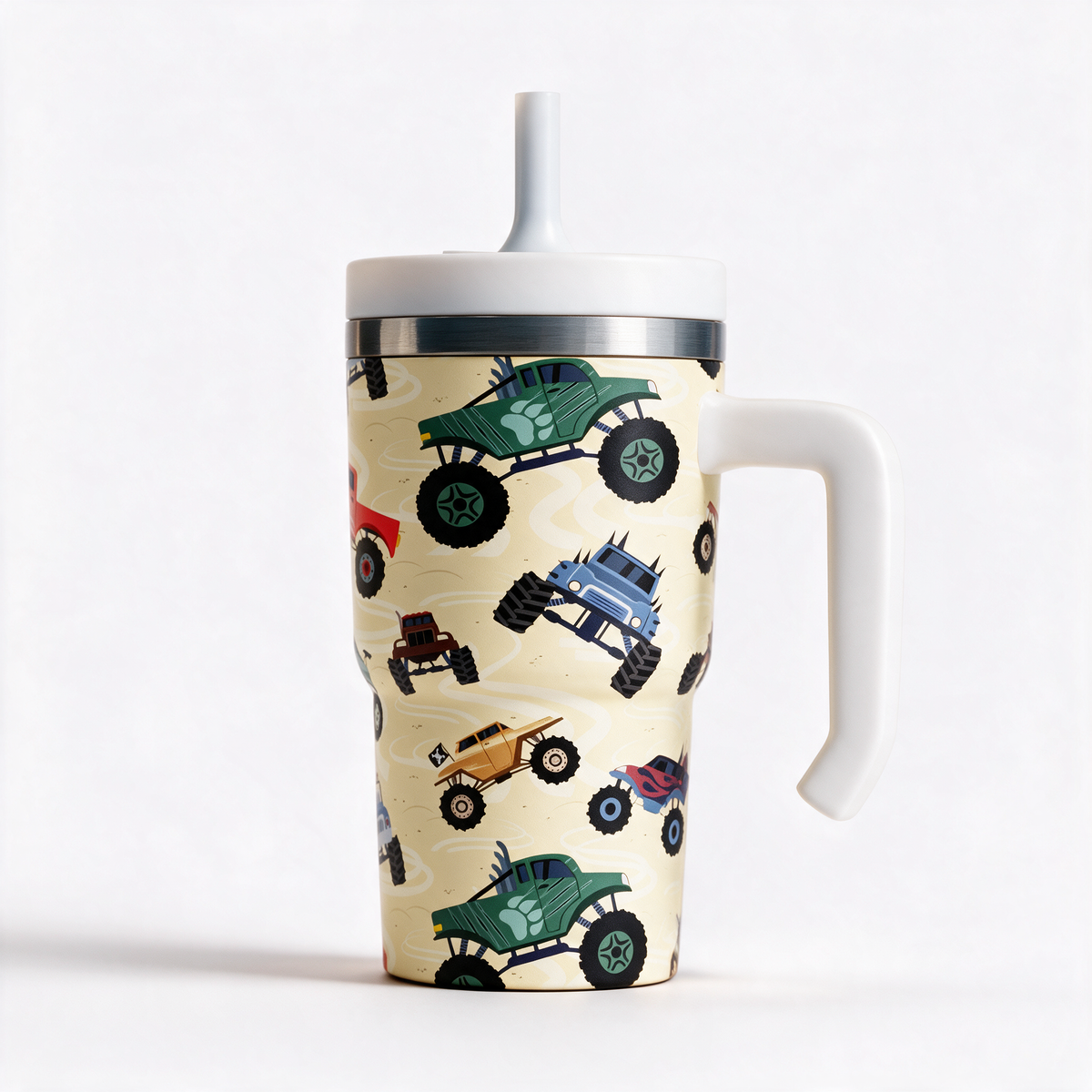 MONSTER TRUCKS 2 Spill Proof Kids CREWCUP 20oz