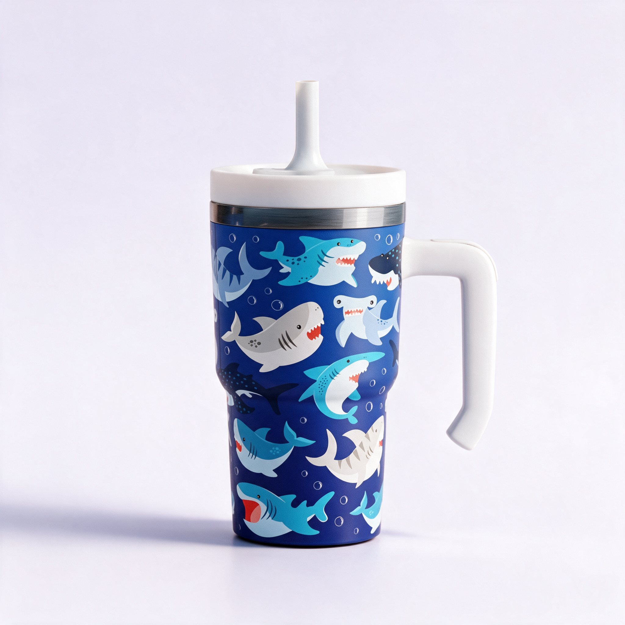 Sharks Spill Proof Kids CREWCUP 20oz