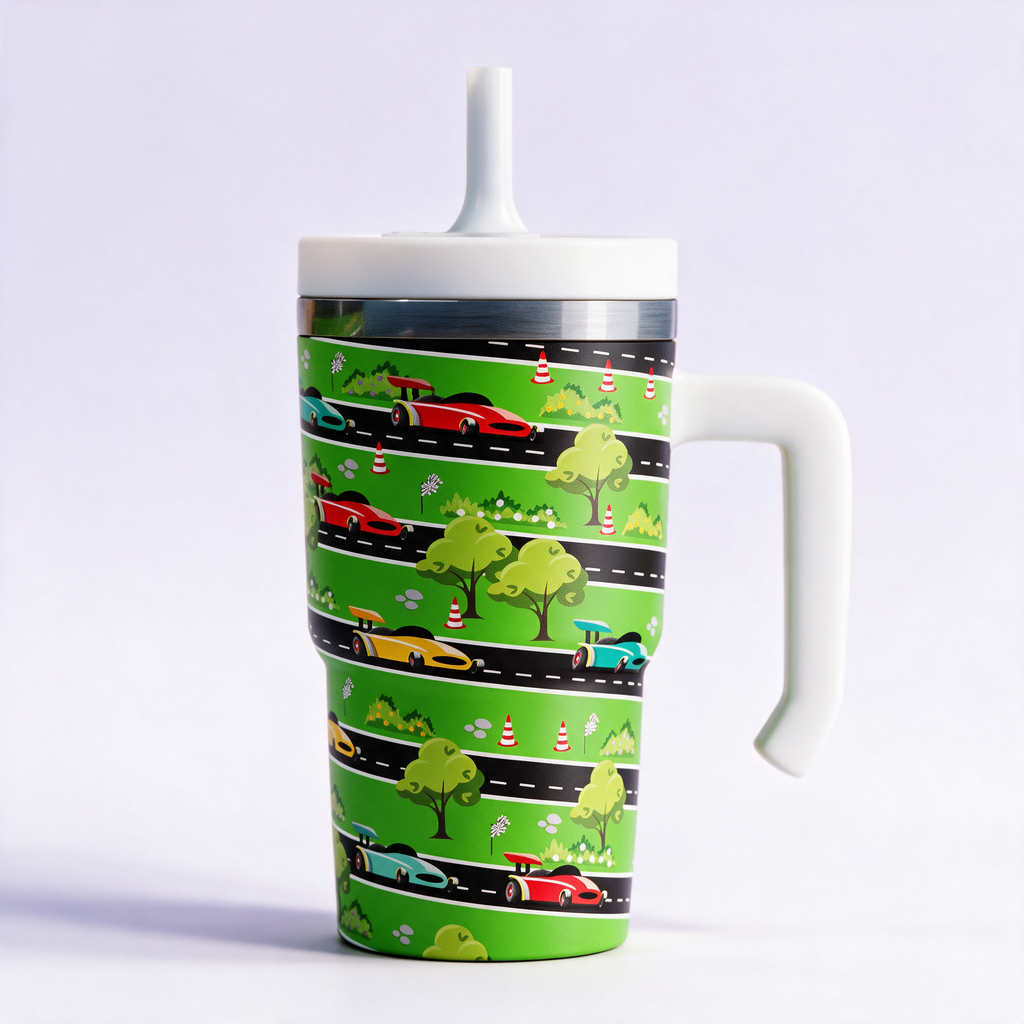 Racecar Spill Proof Kids CREWCUP 20oz