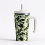 Camo Pixel Green Spill Proof Kids CREWCUP 20oz