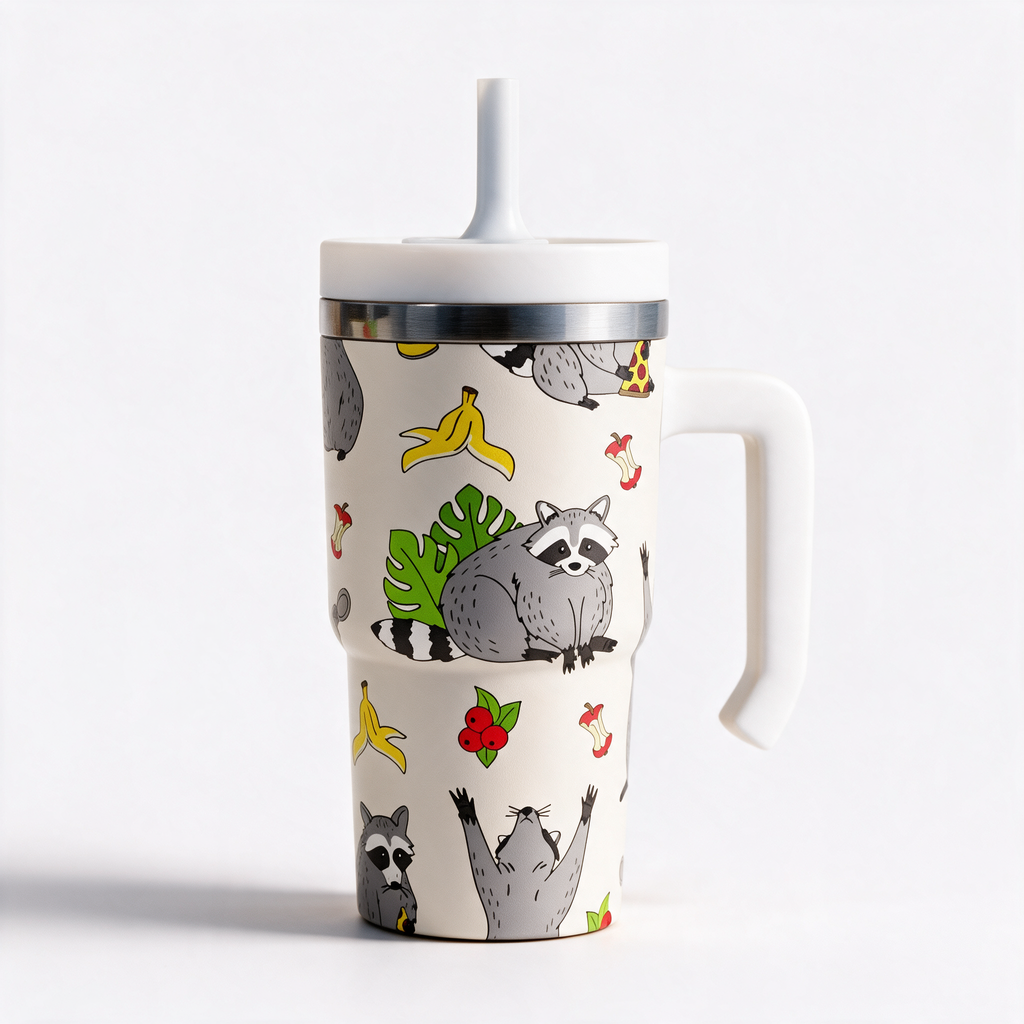 Raccoons Spill Proof Kids CREWCUP 20oz