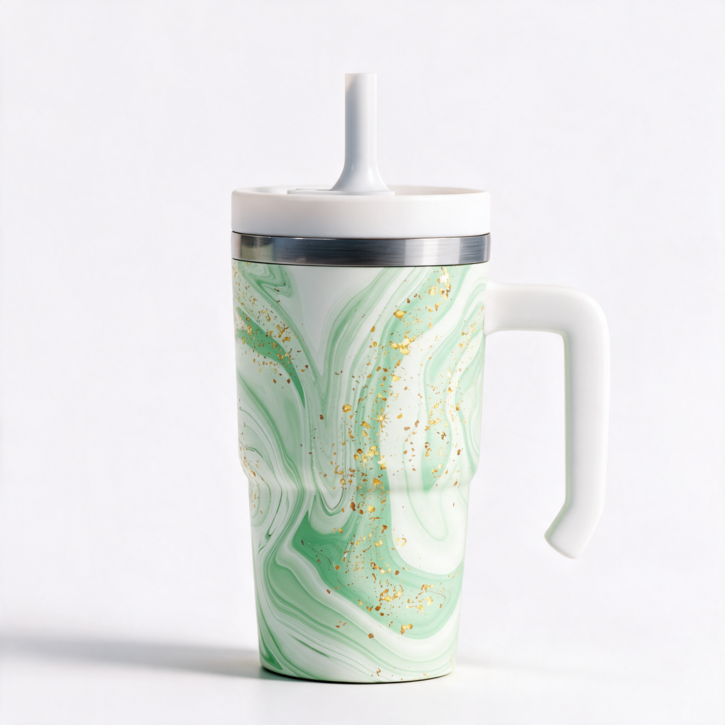 Agate Green Spill Proof Kids CREWCUP 20oz