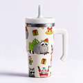 Raccoons Christmas Spill Proof Kids CREWCUP 20oz