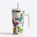 Butterfly Spill Proof Kids CREWCUP 20oz