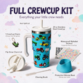 Farm Vehicles Spill Proof Kids CREWCUP 20oz