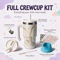 Agate Cream Spill Proof Kids CREWCUP 20oz