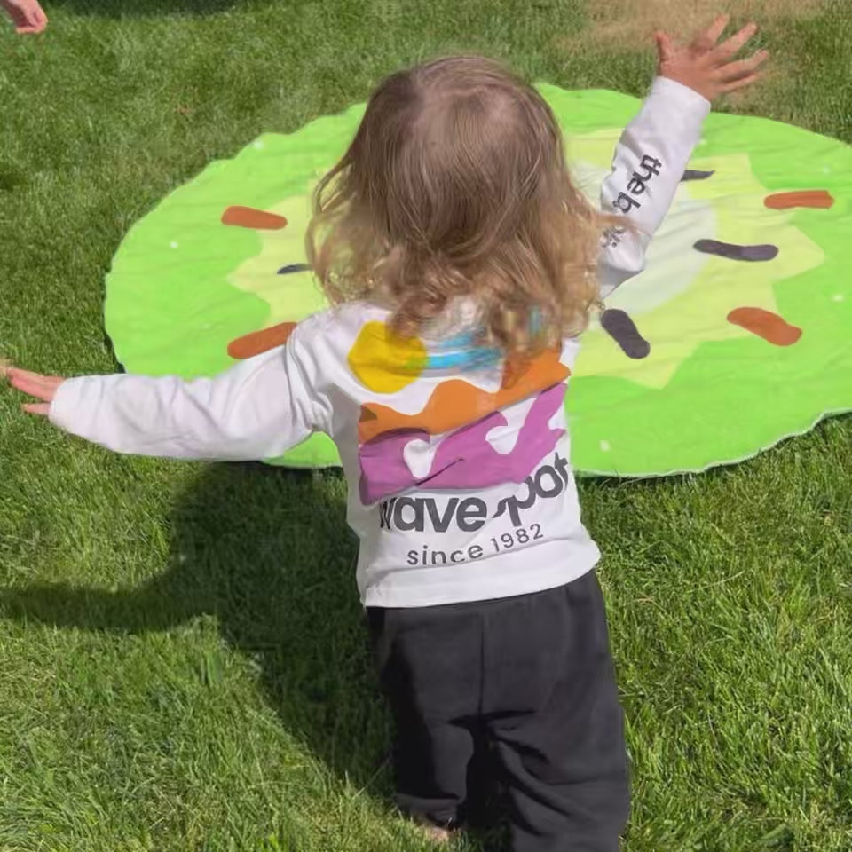 Double-Sided Watermelon / Kiwi Blanket
