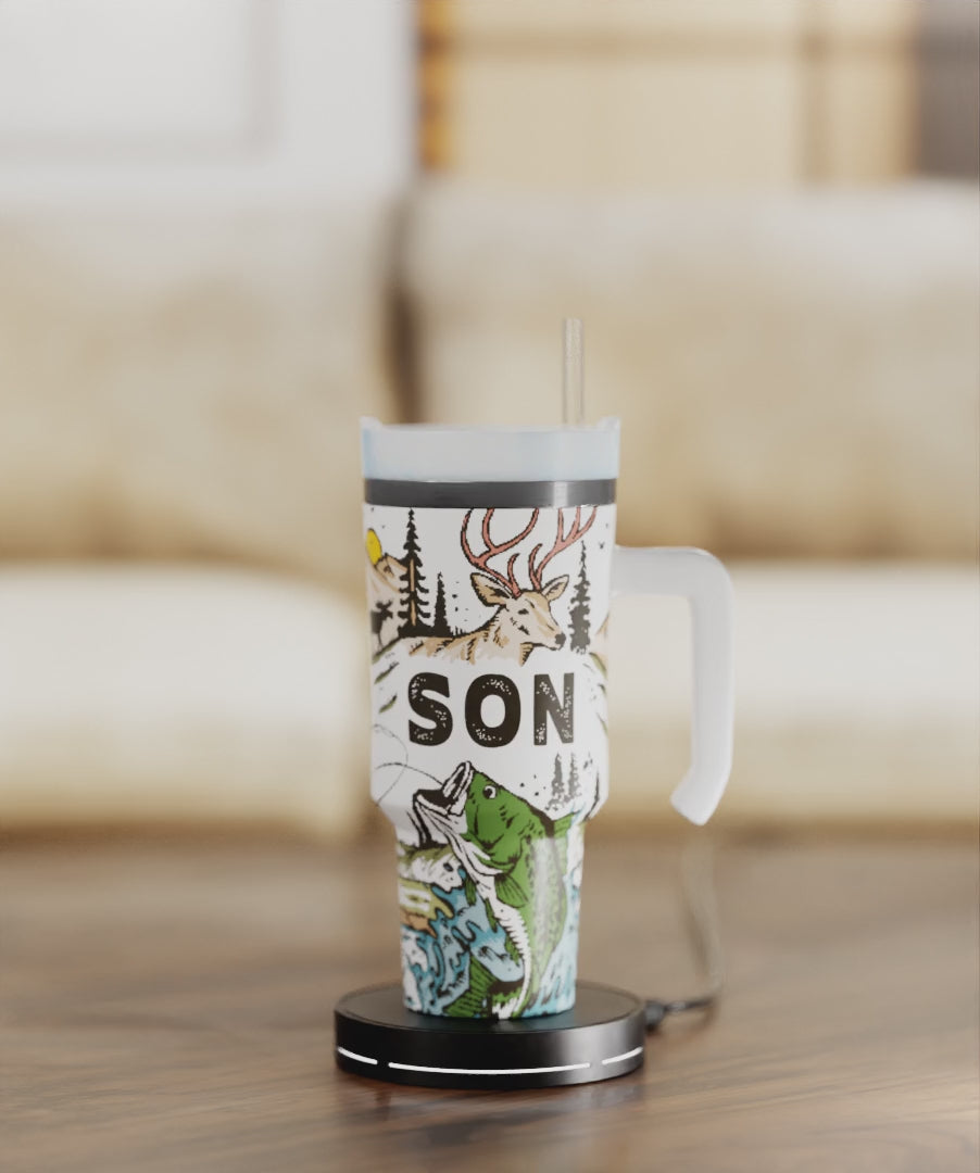 Son Outdoors Spill Proof 20oz CREWCUP (Deer and fishing)